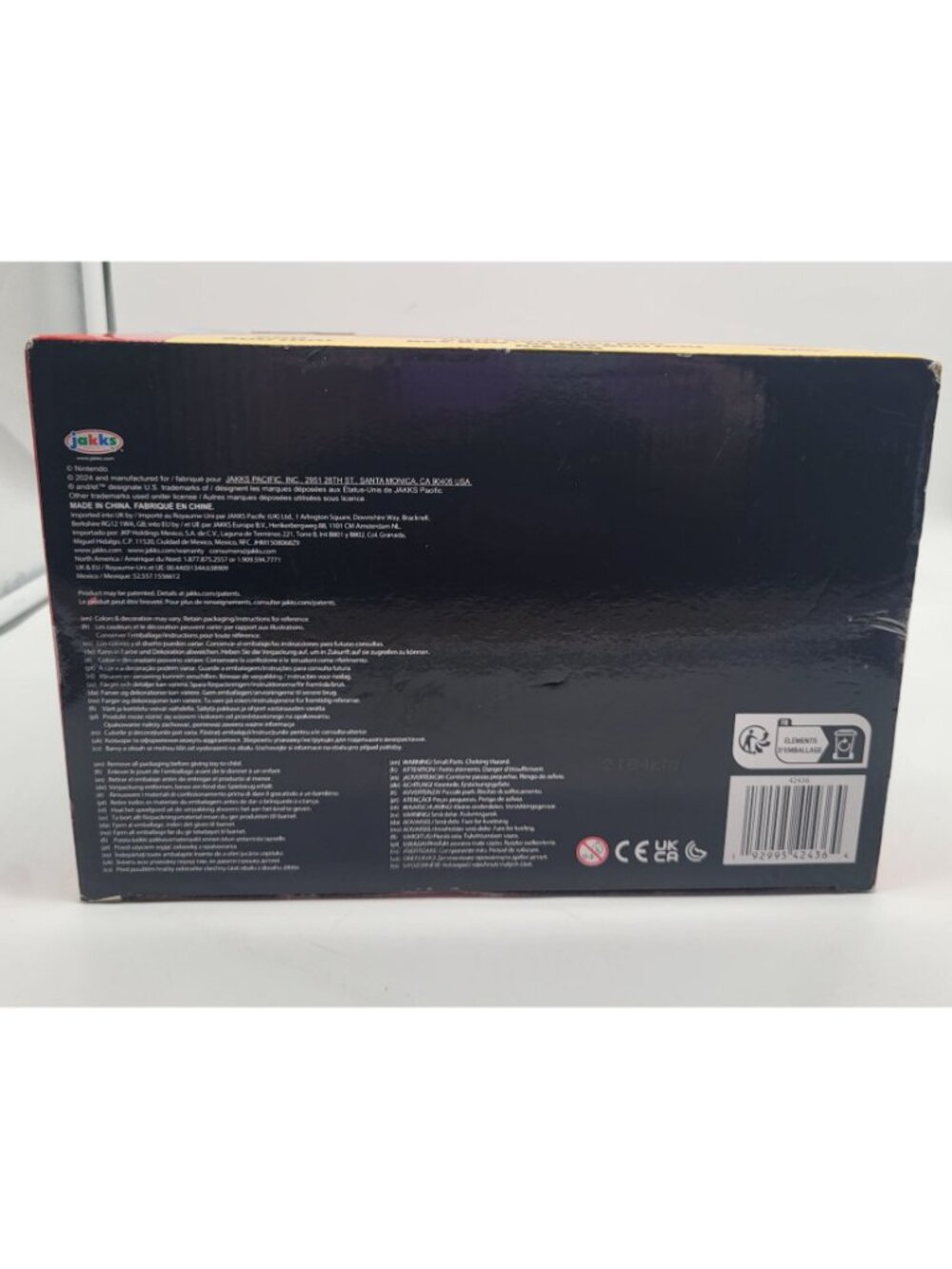 Jakks SUPER MARIO Luigi w/Glow in the dark BOO KING BOO (BOX WEAR) Action Figure - Picture 4 of 10